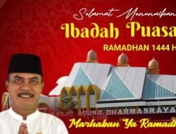 Ketua DPRD Kabupaten Dharmasraya Sambut Ramadhan Dengan Damai