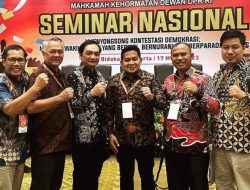 Ketua DPRD Kabupaten Dharmasraya Sambut Positif Seminar Nasional MKD DPR-RI