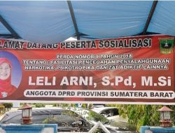 Leli Arni SPd MSi Adakan Sosialisasi Tentang Penyalagunaan Obat Berbahaya 