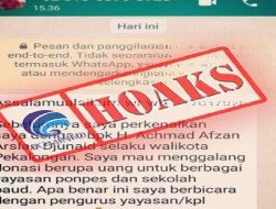 Waspadai Nomor Palsu Berkedok Donasi Mengatasnamakan Pejabat Kota Pekalongan