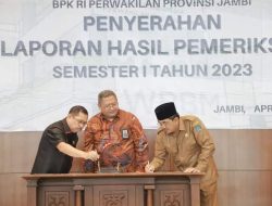 Pemkab Tanjabbar Kembali Raih Penghargaan Opini WTP Dari BPK RI Jambi