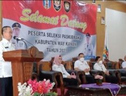 Sekdakab: Menjadi Anggota Paskibraka Modal Dan Membanggakan