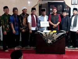 Serahkan Hibah Rp20 Juta, TSR V Pemkab 50 Kota Sambangi Masjid Nurul Iman