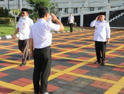 Gubernur Jambi Pimpin Langsung Apel Kedisplinan ASN Lingkup Pemprov