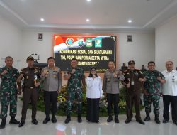 Komandan Korem 022/PT Gelar Acara Silaturahmi Bersama TNI, Polri dan Pemda serta Mitra di Makorem 022/PT
