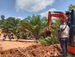 Lewat Dana CSR PT SMP Bagun Desa Matan Jaya