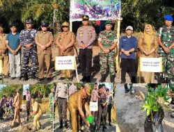 TNI Lakukan Giat Penanaman Pohon Manggrove Secara Serentak se-Indonesia