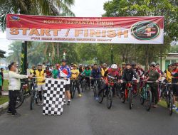Komandan Korem 022/PT Gelar Fun Bike dan Bakti Sosial Dalam Rangka HUT ke-61 Korem 022/PT