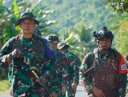 Prajurit Yonif PR 433/JS Melaksanakan Latihan Hanmars