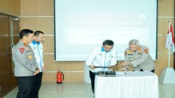 PTPNVI Dan Polda Jambi Tanda Tangani Kerja Teknis Pengamanan
