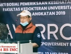 RS IMC Kolaborasi dengan Fakultas Kedokteran Unpas, Gelar Bakti Sosial Pemeriksaan Kesehatan dan Pengobatan