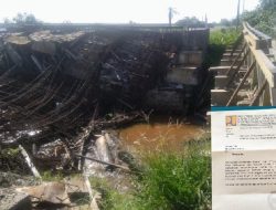 Titik Nol Jembatan Menggiring Mukomuko Dikerjakan PT Rotek, Kinerja Diragukan