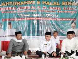 Al Haris Lakukan Silaturahmi dan Halal Bihalal di Kabupaten Sarolangun