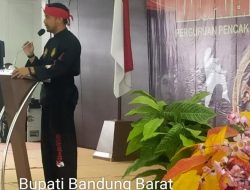 Bupati Bandung Barat Hadiri Pelantikan Ketua Komwil PSSMI KBB