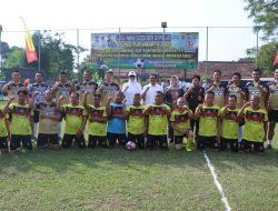 Jelang HUT Bhayangkara ke-77, Polres Purwakarta Gelar Mini Soccer Bersama 3 Pilar