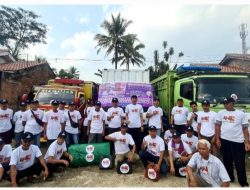 KST Dukung Ganjar Beri Bantuan Untuk Sopir Truk di Sukabumi
