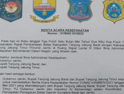 Di Jakarta, Bupati Anwar Sadat Mengikuti Rapat Batas Daerah Antar Dua Kabupaten