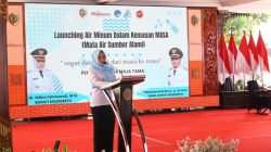 Bupati Mojokerto Louncing Air Mineral Kemasan Bersama Perumdam Majapahit