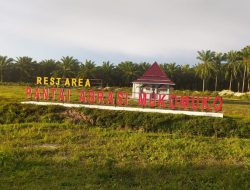 Rest Area Pantai Abrasi Mukomuko Terancam Mubazir