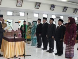 Bupati Safaruddin Lantik dan Ambil Sumpah 59 Pejabat di Sejumlah Unit Kerja