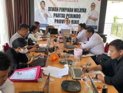 Dewan Pimpinan Wilayah Partai Perindo Konsolidasikan Petugas Silon Kabupaten/Kota se-Riau
