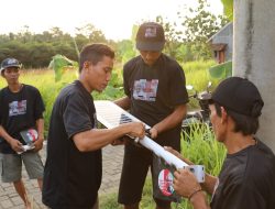 Sopir Truk Dukung Ganjar Berikan Bantuan Lampu Jalan untuk Pangkalan di Pandeglang