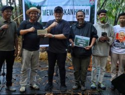Ganjar Muda Padjajaran Wariskan Hutan di Kawasan Jatiwangi Majalengka