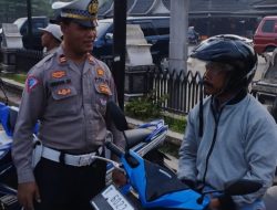 Operasi Patuh Lodaya 2023, Polres Purwakarta Himbau Pengemudi Sepeda Motor Patuhi Aturan