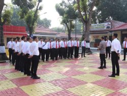 Senin Pagi Kapolres Purwakarta Memberikan Arahan kepada Personel Sat Reskrim