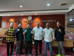 Mengenang Masa Lalu Saat Jadi Wartawan, Anggota Bawaslu RI Totok Hariyono Berkunjung ke PWI Pusat