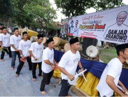 Didukung Gardu Ganjar, Pertunjukan Bedug Kerok di Banten Cetak Rekor Muri