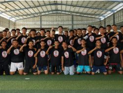 Pandawa Ganjar Ajak Pemuda Hindari Kenakalan Lewat Turnamen Futsal di Bekasi