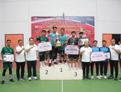 Penutupan Kejuaraan Sepak Takraw Kapolda Riau Cup 2023 Dalam Rangka Hari Bhayangkara ke-77.