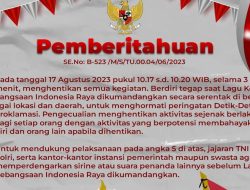 Semarakkan HUT ke-78 RI, Masyarakat Diimbau Pasang Bendera Merah Putih