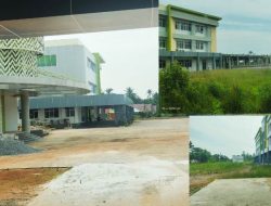 Gedung Baru RS dr Rubini Mempawah Rp 206,8 Milyar, Ditumbuhi Rumput Liar dan Terkesan Angker