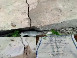 Beton Jl K H Kumuk Suka Baru Hancur Tak Lama Pasca Dikerjakan