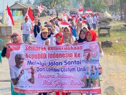 Semarakkan Kemerdekaan, Mak Ganjar Banten Gelar Jalan Santai Bersama Warga Serang