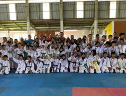 Puluhan Atlit Karate Mukomuko Ikut Turnamen Polres CUP I Kapolres: Ini Ajang Promosi
