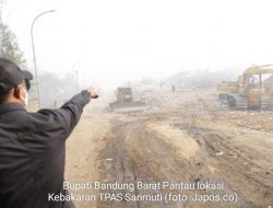 Bupati Bandung Berharap Pemprov Jabar dan Pemerintah Pusat Turun Tangan Menanggulangi Bencana Kebakaran TPAS Sarimukti