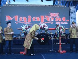 Bupati Mojokeryo Lakukan Grand Opening Majapahit Festifal Tahun 2023