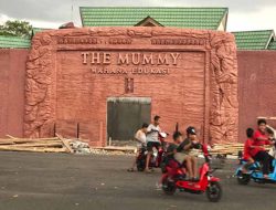 Pembangunan Wahana Edukasi The Mummy di Kawawan BWP Mangkrak