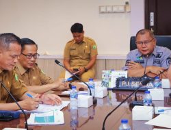 Pemkab Muba Gelar Rapat Persiapan Penyusunan Laporan Capaian Kinerja Pelaksanaan Tugas PJ Bupati Triwulan I Tahun 2023