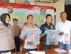 Polres Ciamis Amankan Endors Judi Online dan Pelaku Judi Sabung Ayam