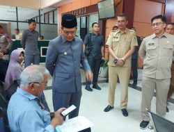 Bupati Bandung Sidak ke Bapenda, Bersyukur Pendapatan Sudah Mencapai 73 Persen