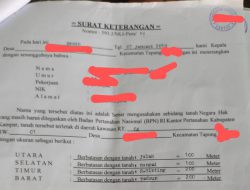 Gawat! Surat Keterangan Camat Palsu Beredar