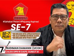 Budiman Damanik, Caleg DPR RI Dapil Sumut III, Sahabat Petani Pejuang Inspirasi