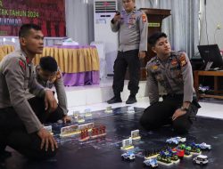Kesiapan Pengamanan Pemilu Serentak 2024 Polres Mukomuko Gelar TFG