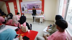 Srikandi Ganjar Banten Gelar Pelatihan Cara Menulis Berita Online Kepada Milenial di Tangsel