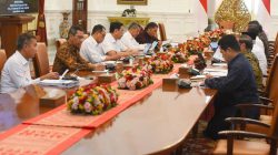 Pj Gubernur Al Muktabar Ikuti Ratas Bersama Presiden Joko Widodo Bahas Pembangunan MRT Fase III