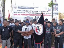 Ganjaran Buruh Berjuang Kukuhkan Tim Pemenangan Sektor Buruh Tani dan Pekerja Seni di Subang